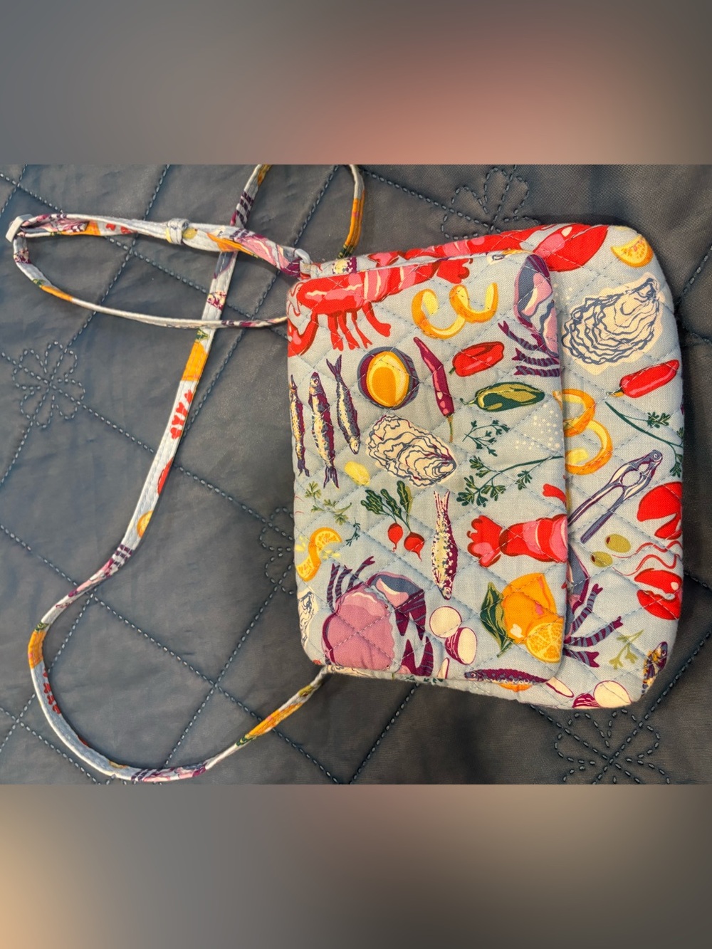 Vera Bradley Seafood Boil Crossbody